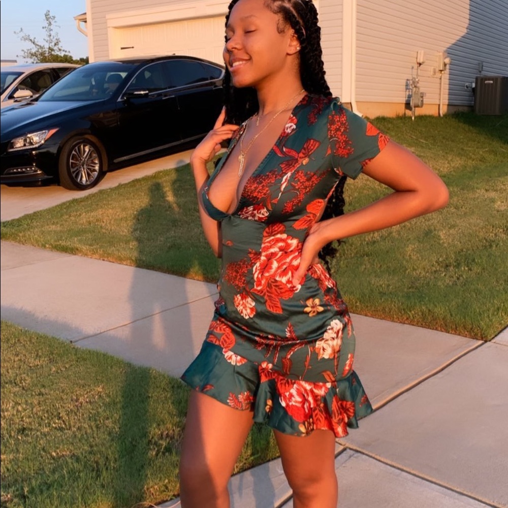 Pretty little thing silk dress
